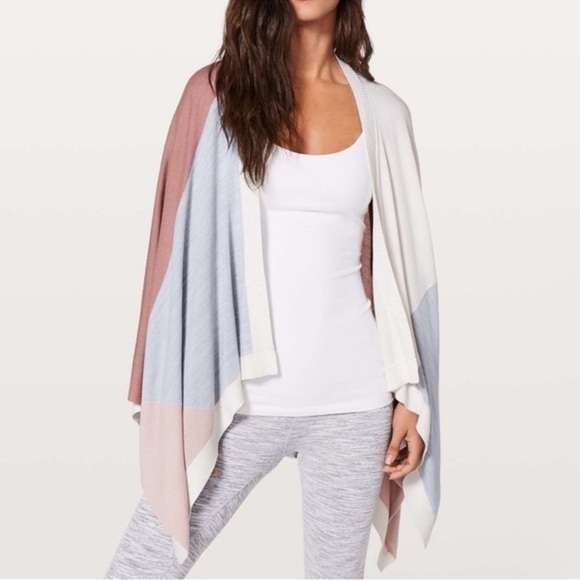 lululemon athletica Sweaters - Lululemon Hatha Wrap Size OneSize 
Does have a pint stain see last picture